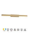 LINEAL * PLAFÓN LED 22W - PINTURA ORO